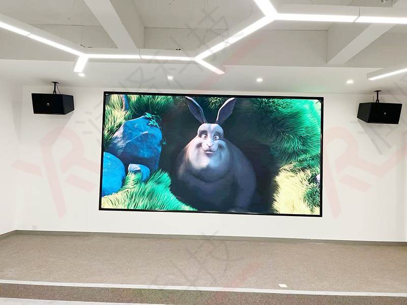 北京杏园金方国医医院内高清P1.5全彩LED显示屏